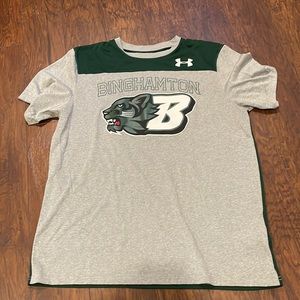 Under Armour Binghamton University tshirt size L